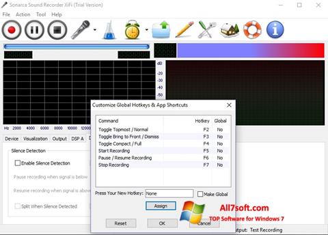 Képernyőkép Absolute Sound Recorder Windows 7