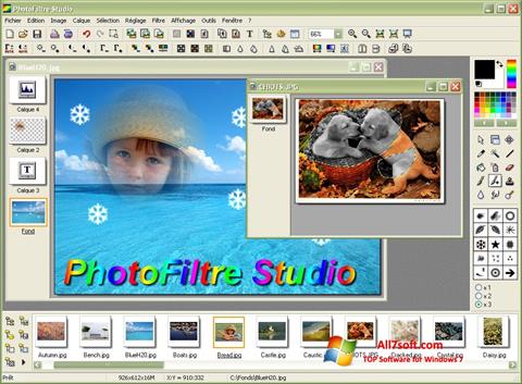 Képernyőkép PhotoFiltre Windows 7