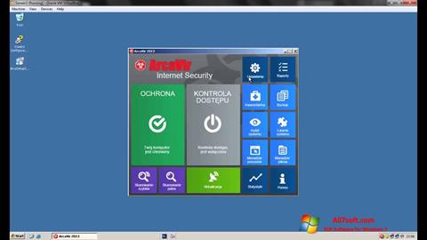 Képernyőkép ArcaVir Windows 7