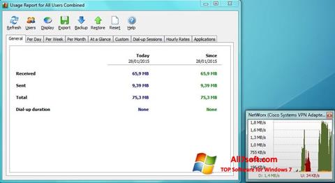 Képernyőkép NetWorx Windows 7