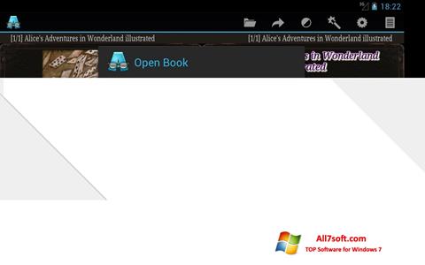 Képernyőkép AlReader Windows 7