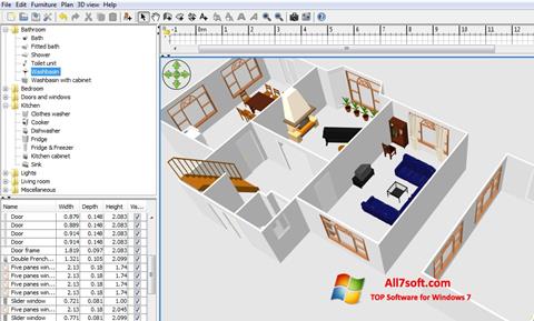 Képernyőkép FloorPlan 3D Windows 7