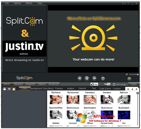 Képernyőkép SplitCam Windows 7