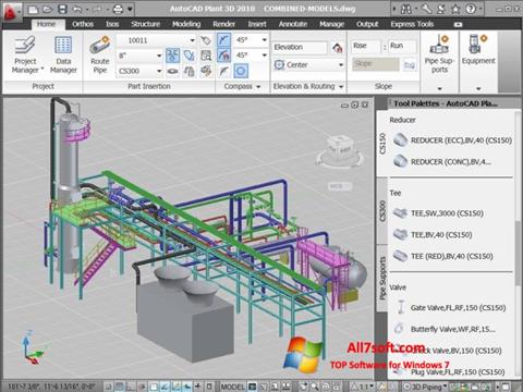 Képernyőkép AutoCAD Windows 7