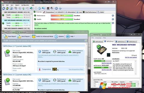 Képernyőkép HDD Health Windows 7