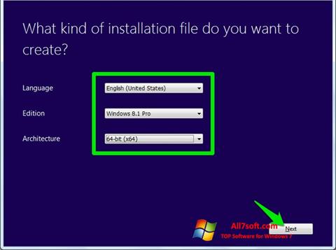 Képernyőkép Windows Bootable Image Creator Windows 7