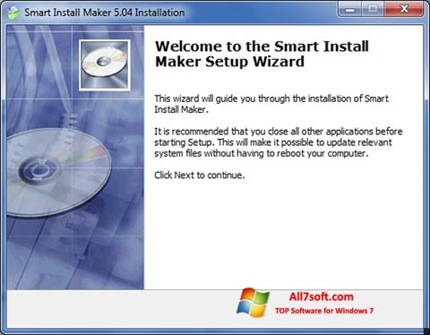 Képernyőkép Smart Install Maker Windows 7