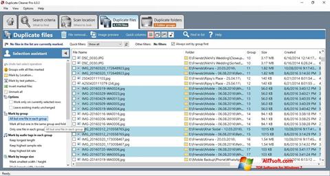 Képernyőkép Duplicate Cleaner Windows 7