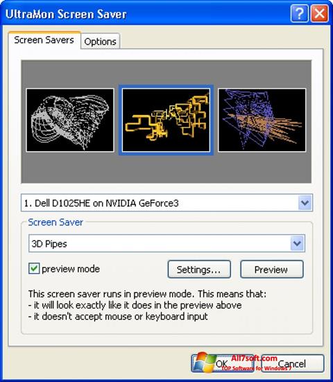 Képernyőkép UltraMon Windows 7