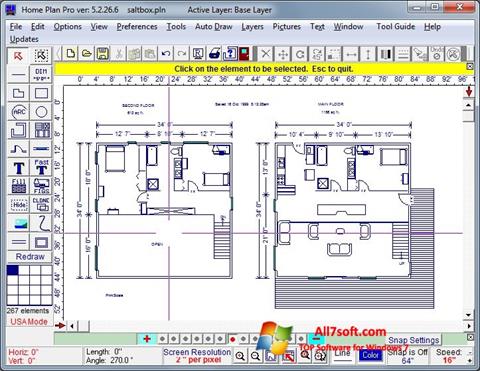Képernyőkép Home Plan Pro Windows 7