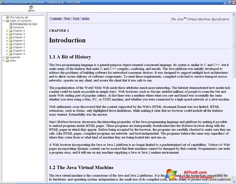Képernyőkép Java Virtual Machine Windows 7
