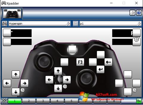 Képernyőkép Xpadder Windows 7