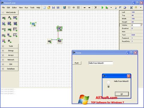 Képernyőkép HiAsm Windows 7