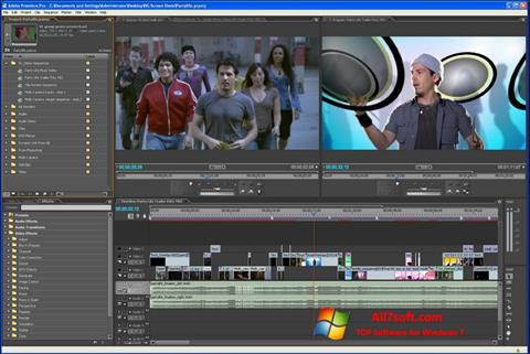 Képernyőkép Adobe Premiere Pro Windows 7