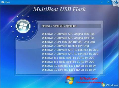 Képernyőkép MultiBoot USB Windows 7