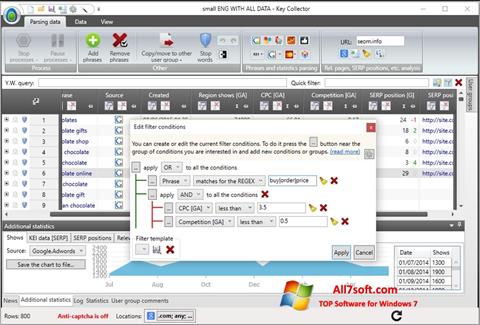 Képernyőkép Key Collector Windows 7