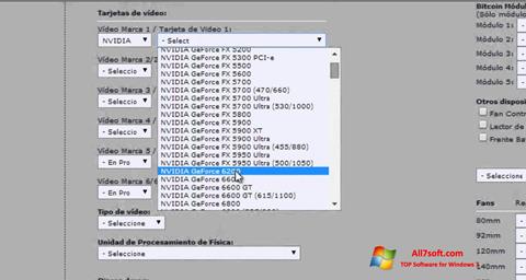 Képernyőkép Power Supply Calculator Windows 7