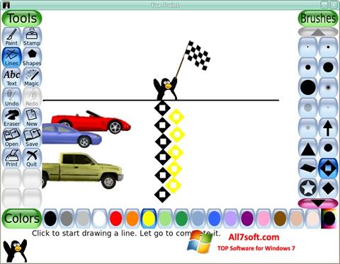 Képernyőkép Tux Paint Windows 7