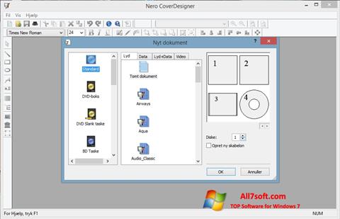 Képernyőkép Nero Cover Designer Windows 7