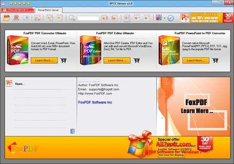 Képernyőkép PPTX Viewer Windows 7
