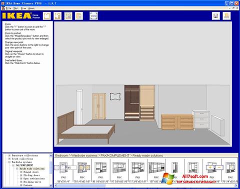 Képernyőkép IKEA Home Planner Windows 7