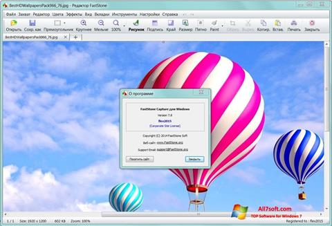 Képernyőkép FastStone Capture Windows 7