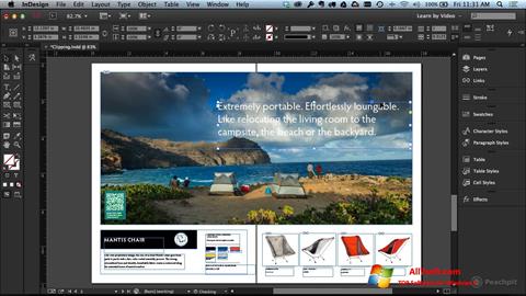 Képernyőkép Adobe InDesign Windows 7