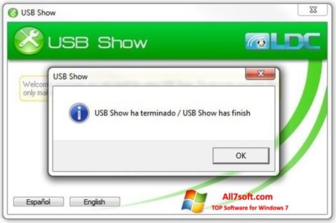 Képernyőkép USB Show Windows 7