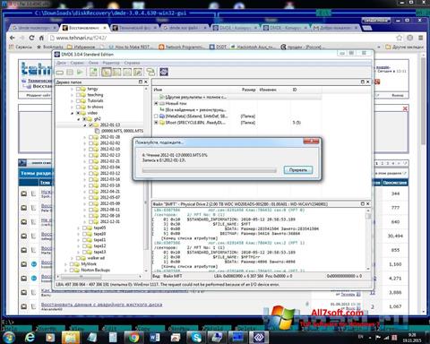 Képernyőkép DMDE Windows 7