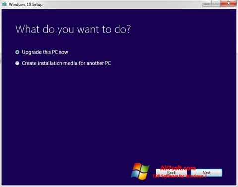 Képernyőkép Media Creation Tool Windows 7
