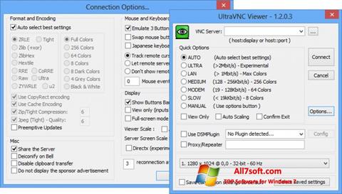 Képernyőkép UltraVNC Windows 7