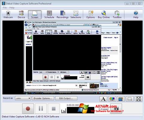 Képernyőkép Debut Video Capture Windows 7