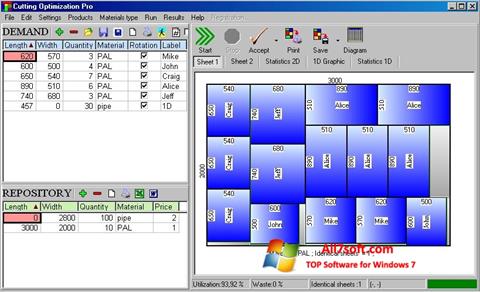 Képernyőkép Cutting Windows 7