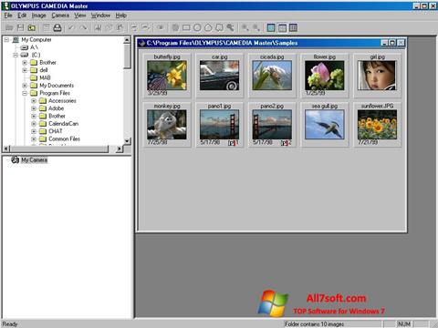 Képernyőkép Olympus Master Windows 7