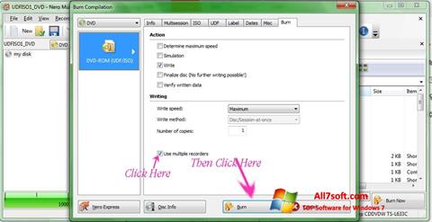 Képernyőkép Nero Image Drive Windows 7