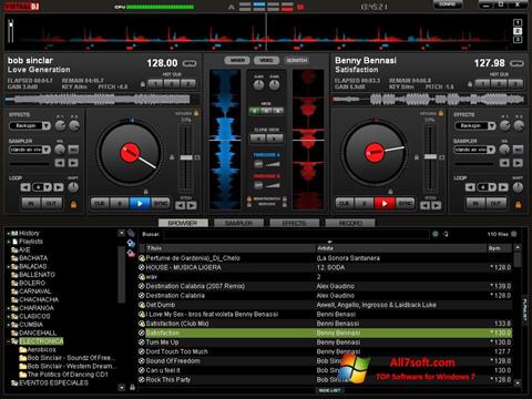 Képernyőkép Virtual DJ Pro Windows 7