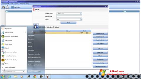 Képernyőkép MyHotspot Windows 7