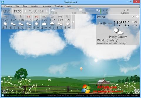 Képernyőkép YoWindow Windows 7