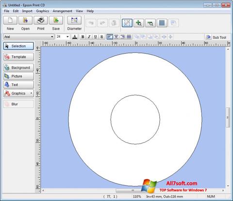 Képernyőkép EPSON Print CD Windows 7
