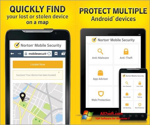 Képernyőkép Norton Mobile Security Windows 7