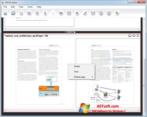 Képernyőkép PDF24 Creator Windows 7