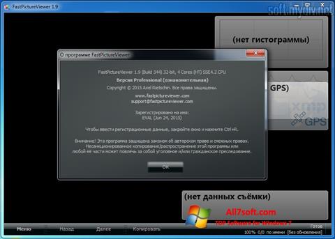 Képernyőkép FastPictureViewer Windows 7