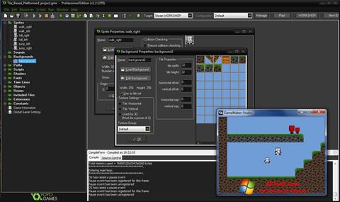 Képernyőkép GameMaker: Studio Windows 7