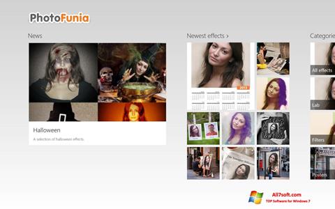Képernyőkép PhotoFunia Windows 7