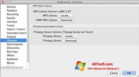Képernyőkép Lame MP3 Encoder Windows 7