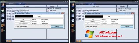 Képernyőkép CommFort Windows 7
